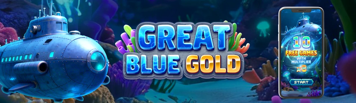 Great Blue Gold banner